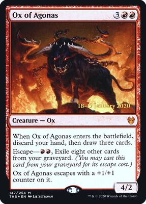 Ox of Agonas #147 – Prerelease Cards (Mythic)