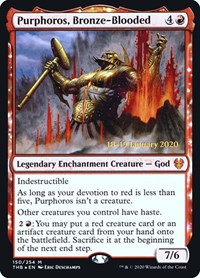 Purphoros, Bronze-Blooded - Prerelease Cards - Magic: The Gathering card