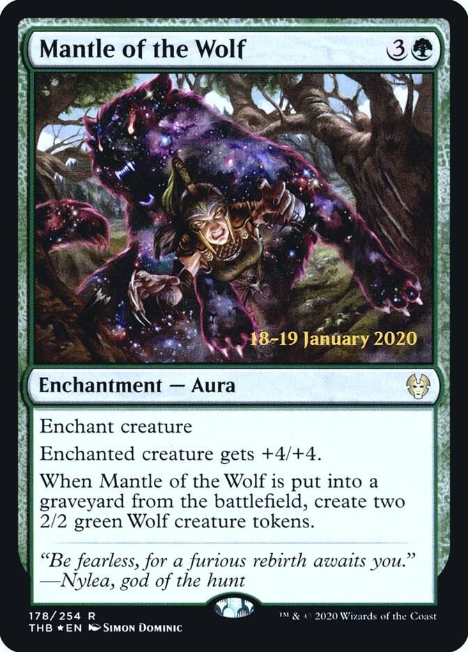 Mantle of the Wolf #178s — Theros Beyond Death Promos