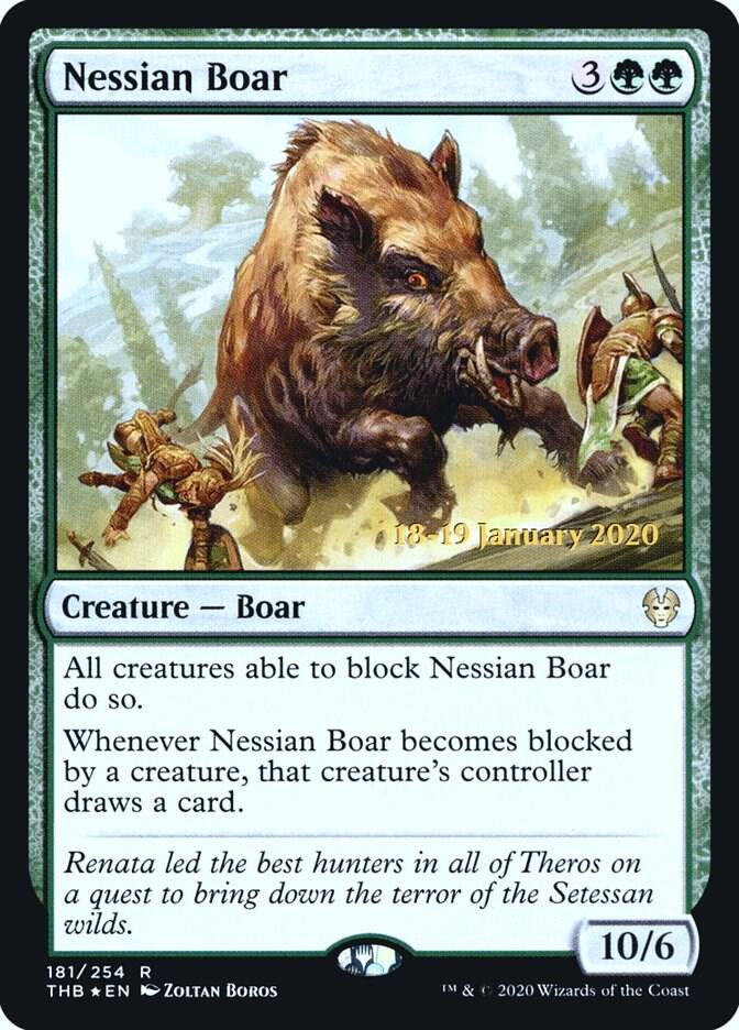 Nessian Boar #181s — Theros Beyond Death Promos
