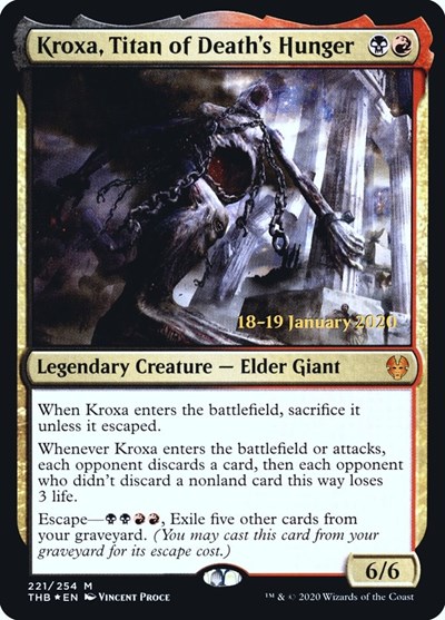 Kroxa Titan of Deaths Hunger