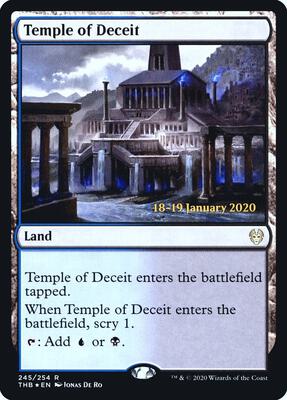Temple of Deceit #245 – Prerelease Cards (Rare)