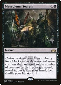 Mausoleum Secrets - Promo Pack: Theros Beyond Death - Magic: The Gathering card