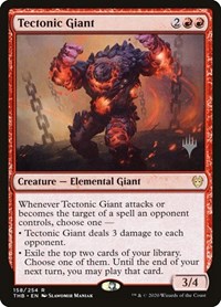 Tectonic Giant - Promo Pack: Theros Beyond Death - Magic: The Gathering card