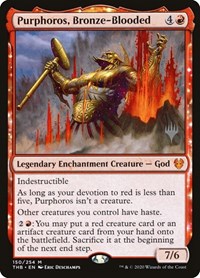 Purphoros, Bronze-Blooded (Promo Pack: Theros Beyond Death)