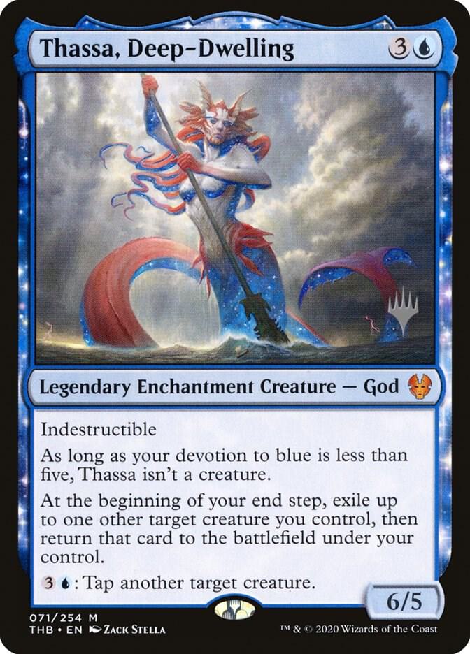 Thassa, Deep-Dwelling - Promo Pack: Theros Beyond Death - Magic