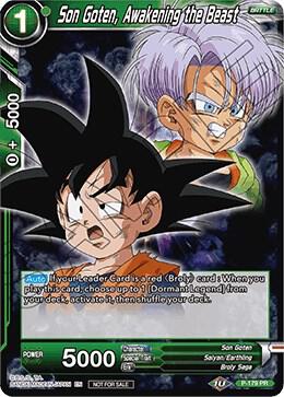 Son Goten, Awakening the Beast - Promotion Cards - Dragon Ball