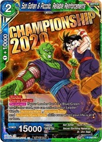 Son Gohan & Piccolo, Reliable Reinforcements card art