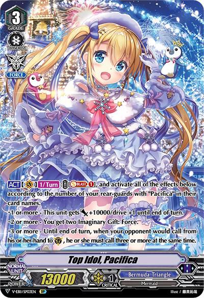 Top Idol, Pacifica (SP)