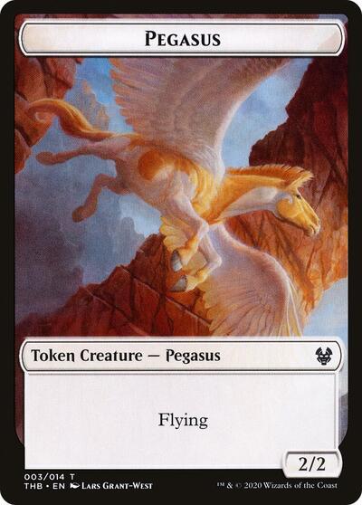 Pegasus // Satyr Double-Sided Token