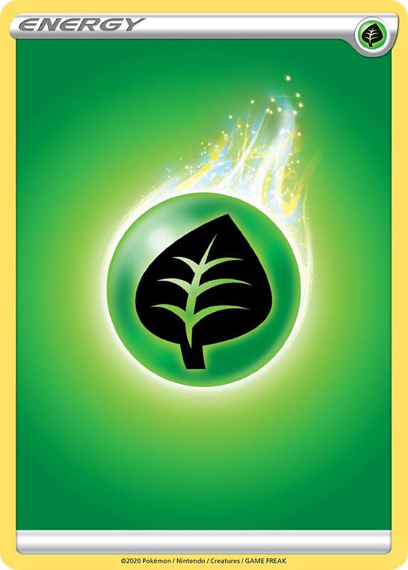 Grass Energy  from SWSH01: Sword & Shield Base Set