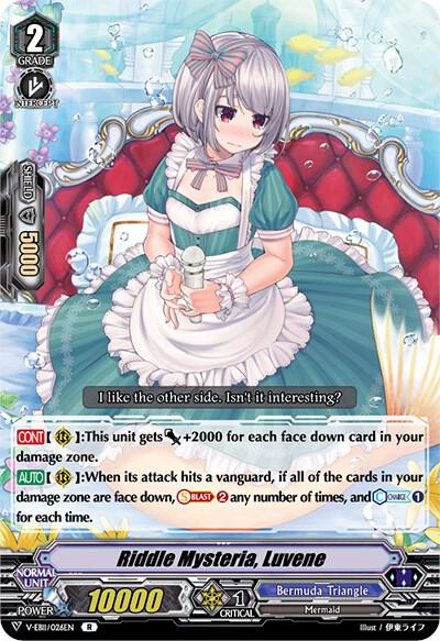 Riddle Mysteria, Luvene