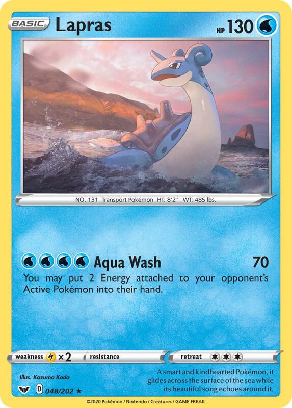 Lapras 048/202 from SWSH01: Sword & Shield Base Set