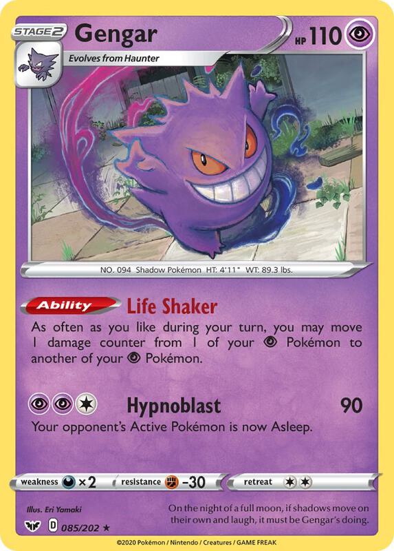 Gengar 085/202 from SWSH01: Sword & Shield Base Set
