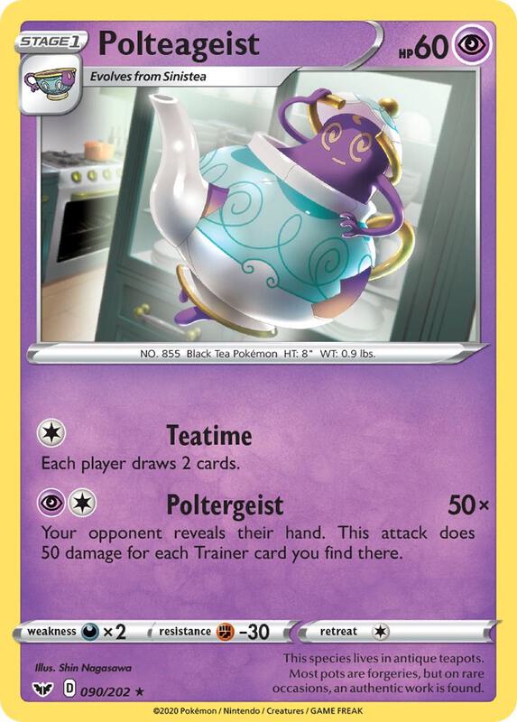 Polteageist 090/202 from SWSH01: Sword & Shield Base Set