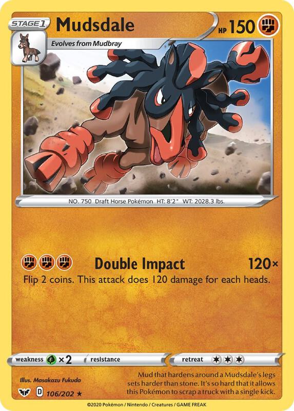 Mudsdale 106/202 from SWSH01: Sword & Shield Base Set