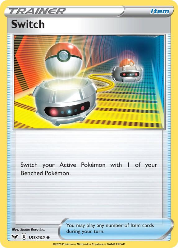 Switch 183/202 from SWSH01: Sword & Shield Base Set