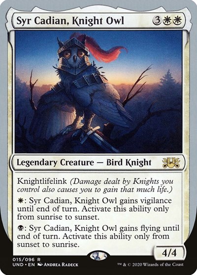 Syr Cadian Knight Owl