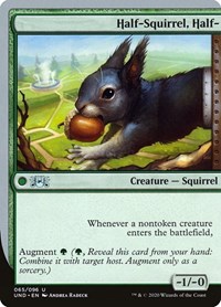 Half-Squirrel, Half- - Unsanctioned - Magic: The Gathering card