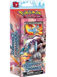 Boundaries Crossed Theme Deck - "Cold Fire" [White Kyurem] from Boundaries Crossed Pokemon card image