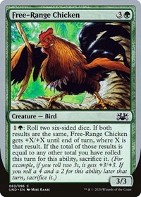 Free-Range Chicken - Unsanctioned - Magic: The Gathering card