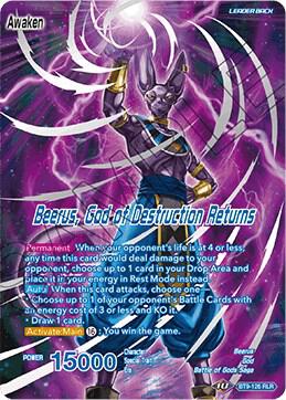 Beerus // Beerus, God of Destruction Returns #BT9-126 — Universal Onslaught