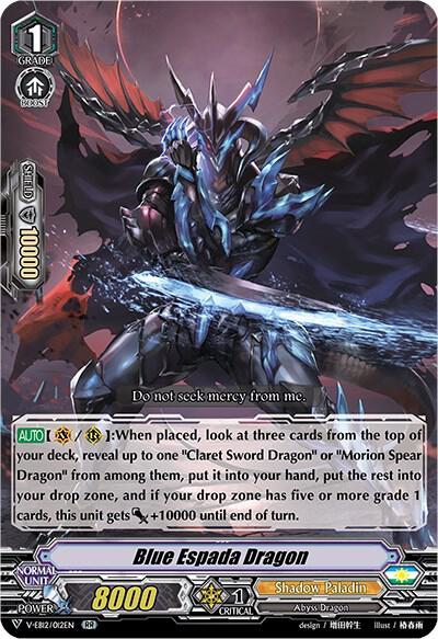 Blue Espada Dragon