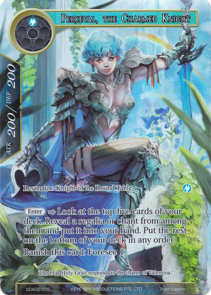 Perceval, the Charmed Knight (Full Art)