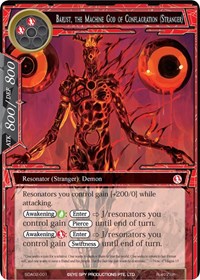 Barust, the Machine God of Conflagration (Stranger)