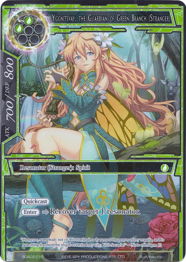 Yggnitsvay, the Guardian of Green Branch (Stranger) (Full Art)