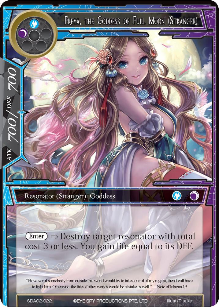 Freya, the Goddess of Full Moon (Stranger)