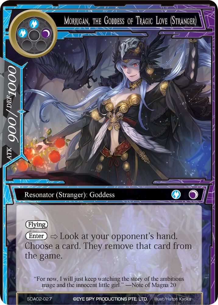 Morrigan, the Goddess of Tragic Love (Stranger) - Alice Origin II