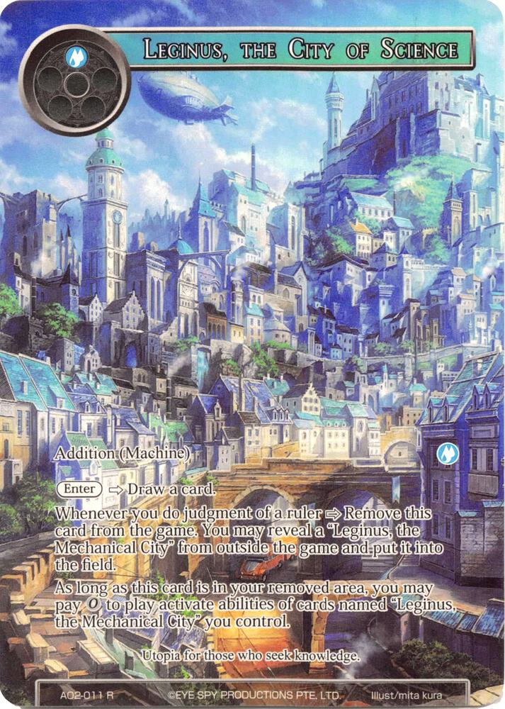 Leginus, the City of Science (Full Art)
