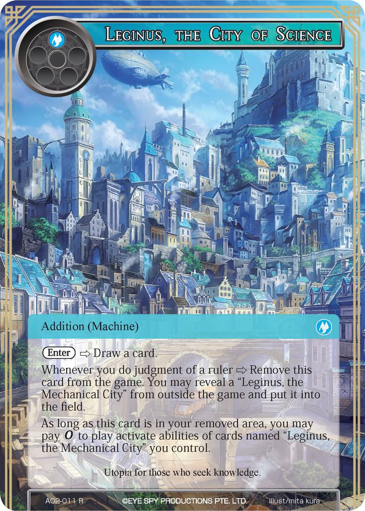 Leginus, the City of Science