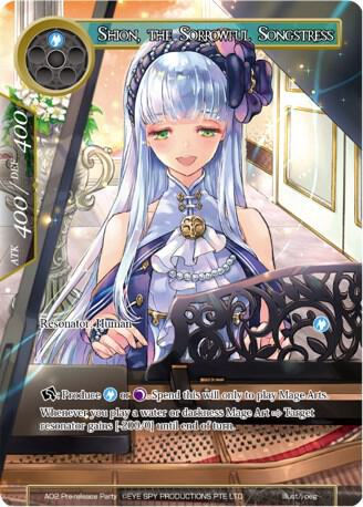 Shion, the Sorrowful Songstress