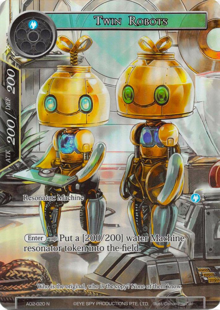 Twin Robots (Full Art)