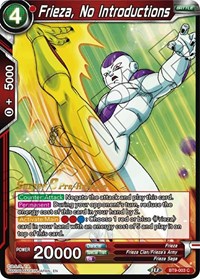 Frieza, No Introductions card art