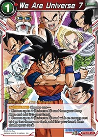 We Are Universe 7 card art
