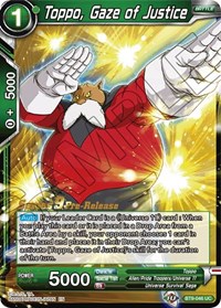 Toppo, Gaze of Justice card art