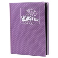 Binder - 4-Pocket Side-Loading Holofoil - Purple · Monster Protectors Storage Albums