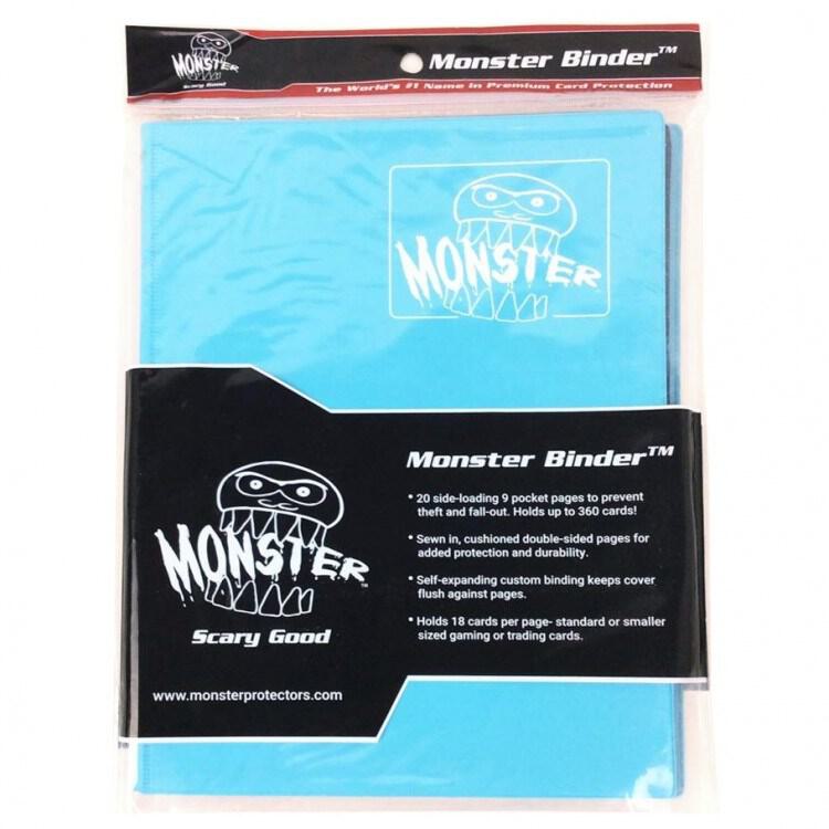 Binder - 9-Pocket Side-Loading Matte - Blue - Monster Protectors Storage  Albums - Storage Albums - TCGplayer.com