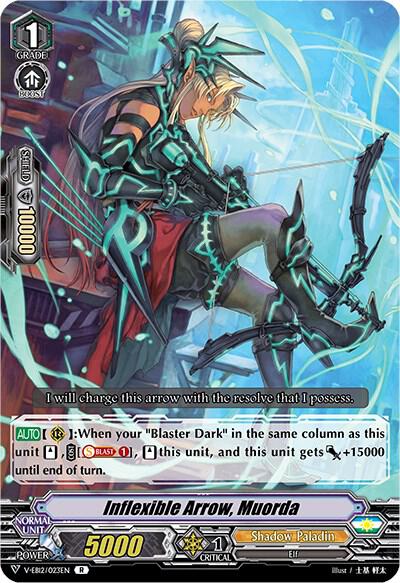 Inflexible Arrow, Muorda