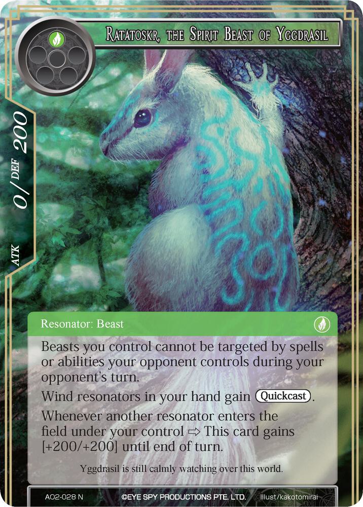 Ratatoskr, the Spirit Beast of Yggdrasil