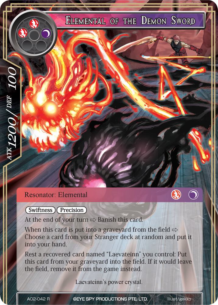 Elemental of the Demon Sword