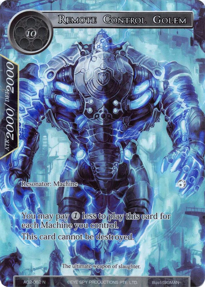 Remote Control Golem (Full Art)