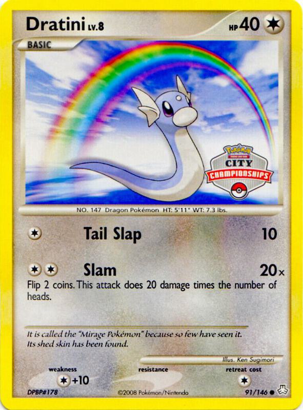 Dratini - 91/146 (City Championships) 091/146 from League & Championship Cards