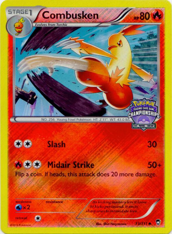 Combusken - 13/111 (State Championships) 013/111 from League & Championship Cards