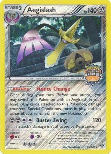 Aegislash - 85/146 (Regional Championships) 085/146 from League & Championship Cards