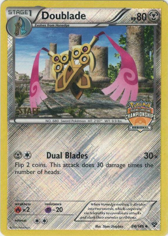 Doublade - 84/146 (Regional Championships) [Staff] 084/146 from League & Championship Cards
