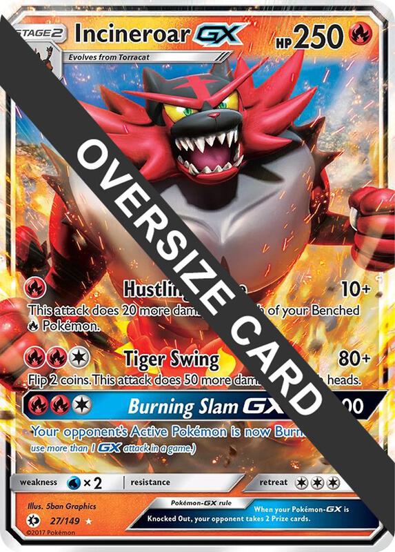 Incineroar GX 027/149 from Jumbo Cards